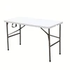Hot sale cheep plastic 4ft Folding garden and picnic table computer table