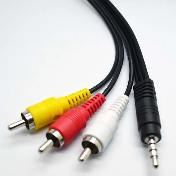 Y Splitter Audio Adapter Rca Cable 3 