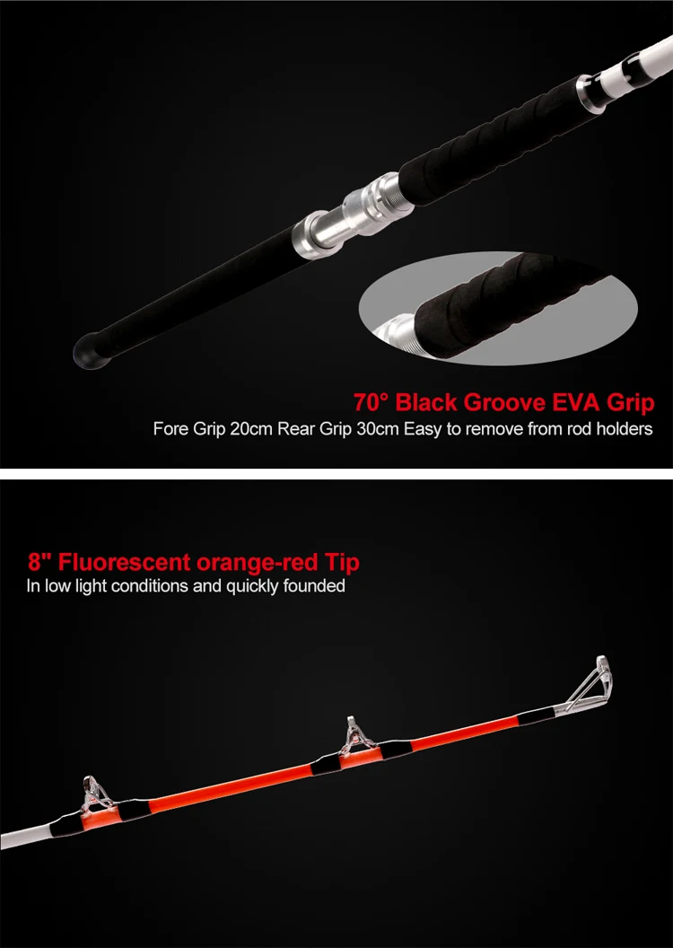 7'6''/229cm 1040lb M 16oz Composite Graphite Reinforced Stainless