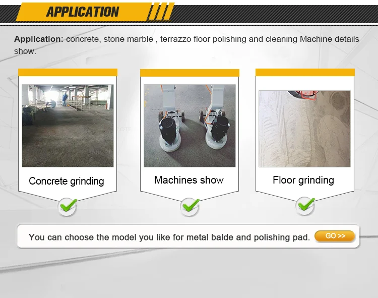 handle concrete grinder machine