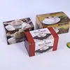 Custom colorful printing small rectangle paper gift product packaging box for coffee pack