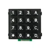 Rugged 16 keys 4x4 Matrix array Zinc Alloy keypad for self-service fuel dispenser