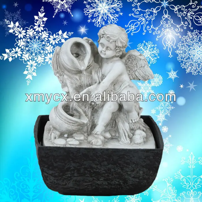 Angel Tabletop Fountain For Indoor Decor Buy Angel Tabletop Fountain