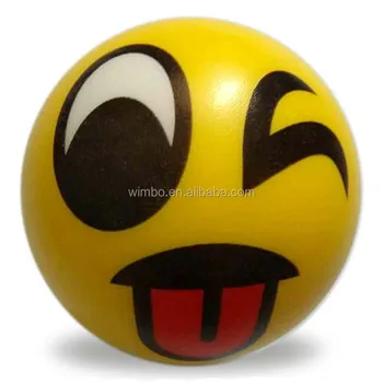 yellow stress ball