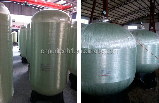 Water treatment frp tanks fiberglass water tanks