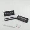 King Size RICHER Unrefined Rolling Papers with Paper Filter Tips