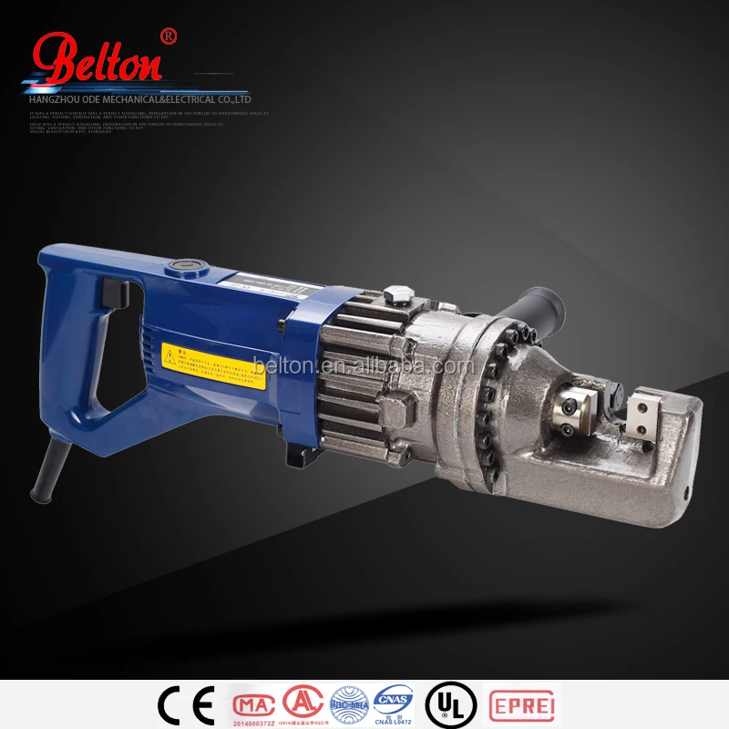 Coupe-barre Hydraulique électrique Portable 1000W – Coupe 4-16mm En 1,5s, Pour Acier, Chantier, Bricolage