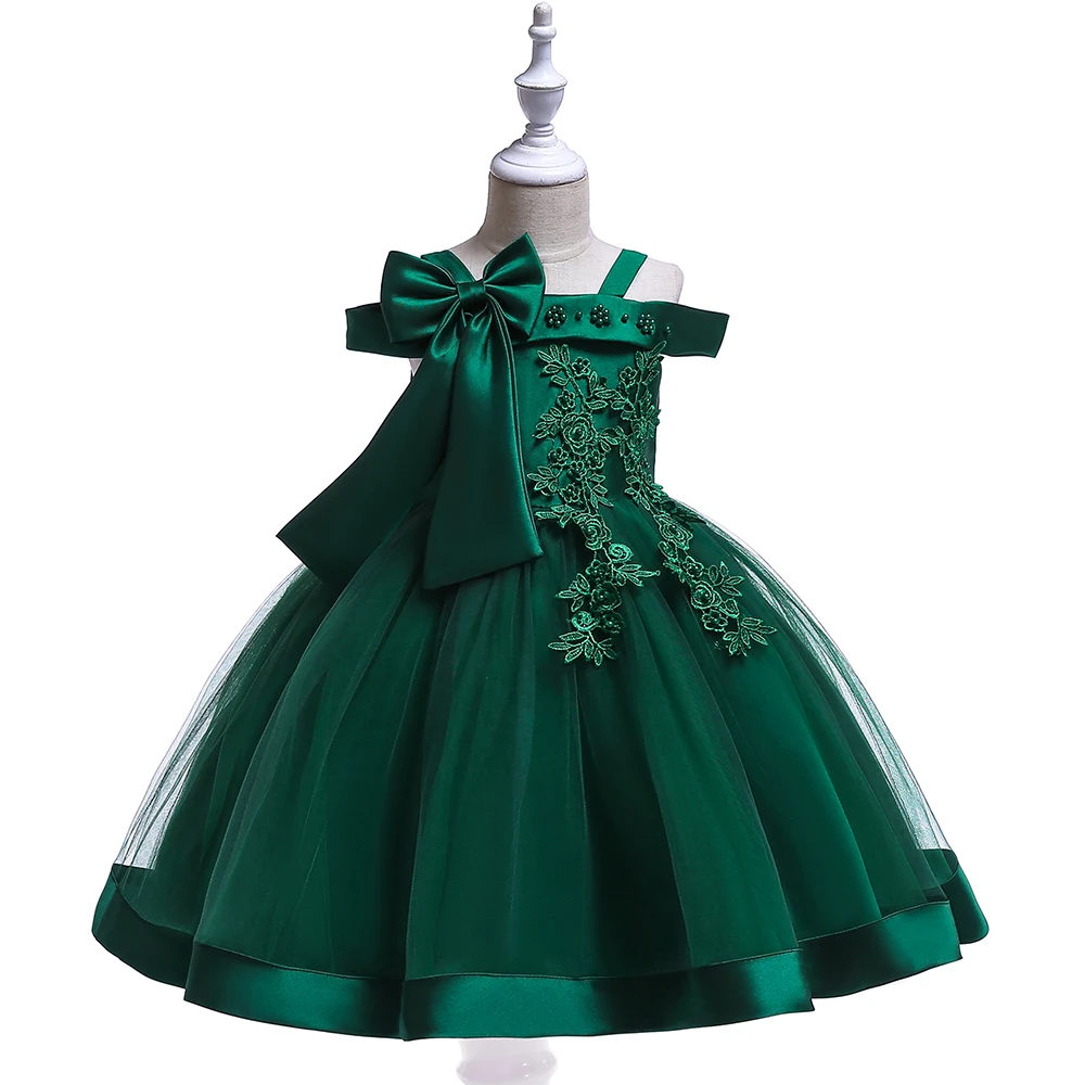 3-8 Years Old Baby Girl Flower Dress Kids Fancy Clothes Children Party ...