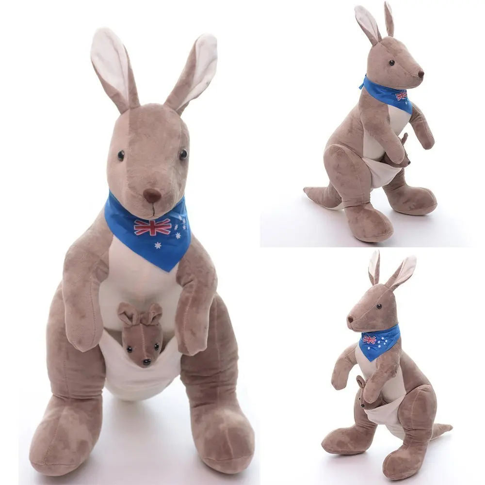 Buy Lazada Stuffed Mum Kangaroo with Baby Kangaroo Wild ...