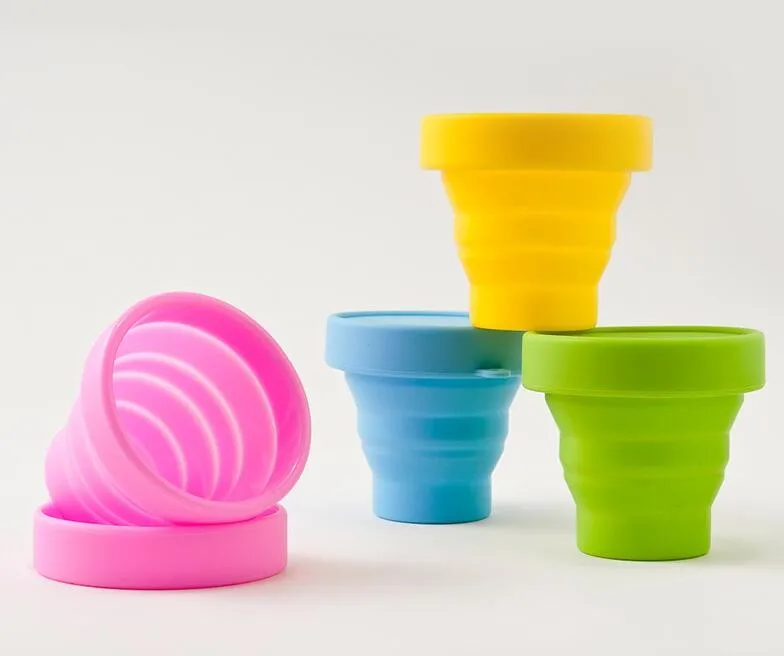 Cups & Saucers Drinkware Type And Ecofriendly Feature Silicone Rubber Folding Cup Buy Folding