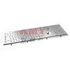 Waterproof PC metal keyboard with trackball and numeric keypad