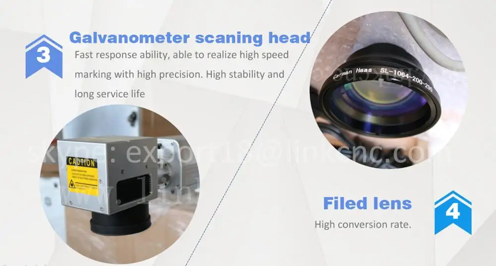 Portable 20w Fiber Laser marking machine for stainless steel carbon steel gold silver