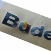 Electroforming nameplate label electroplating 3d metal nickel sticker