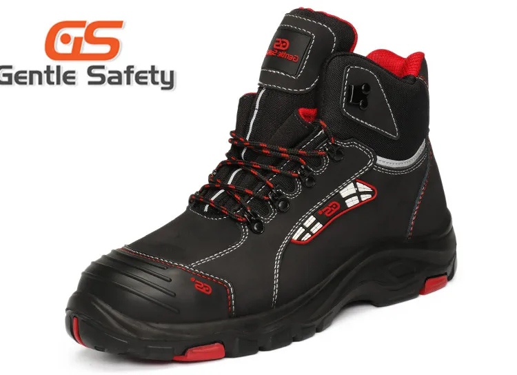 Pu Rubber Outsole Safety Boots Men Buy Safety Boots S3,Lace Up Rubber