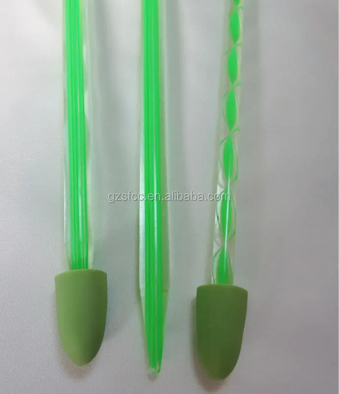 Fancy Circular Acrylic Double Knitting Needles by Hengge