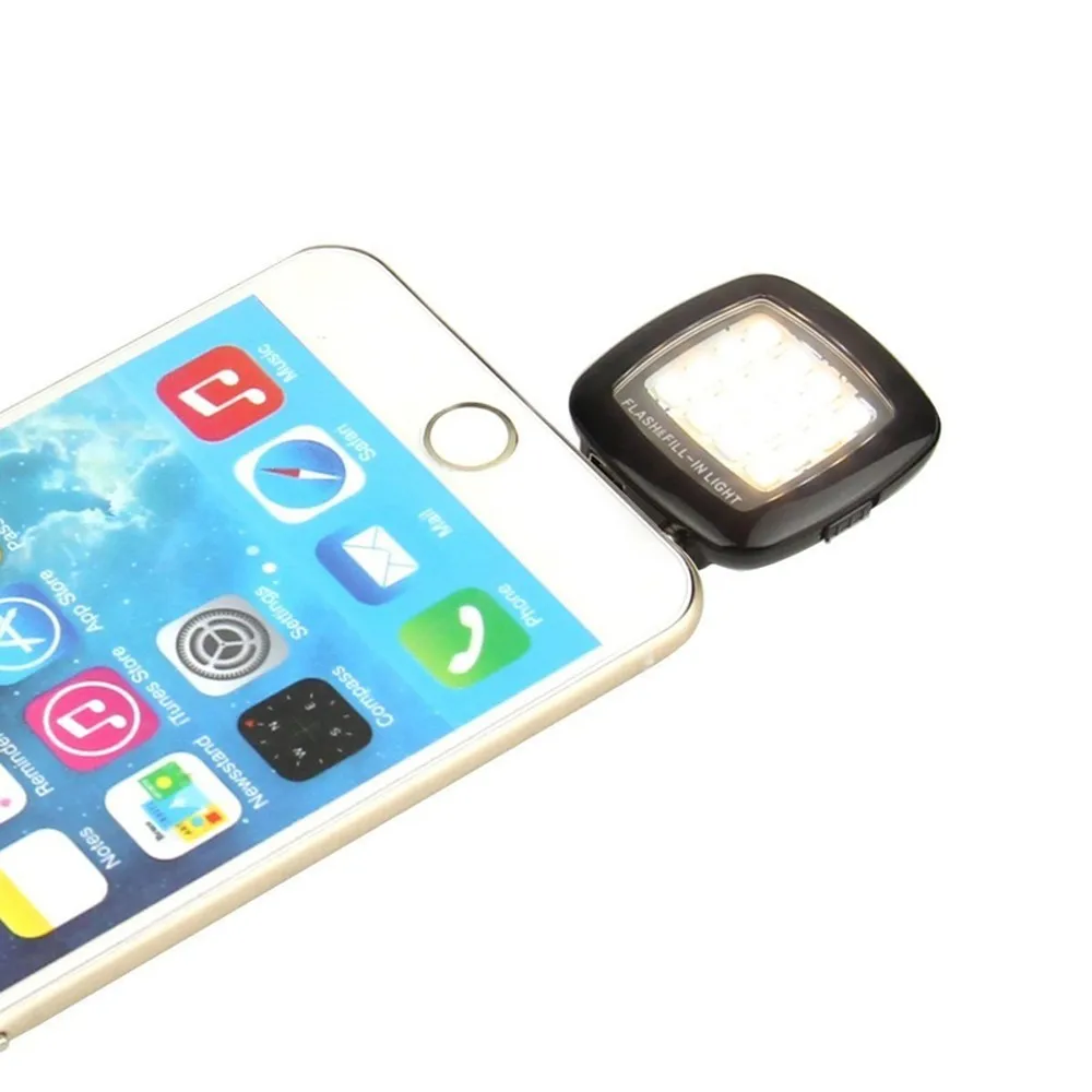 Portable Mini LED Selfie Enhancing Dimmable Cellphone Camera Flash Fill-in Light selfie ring light