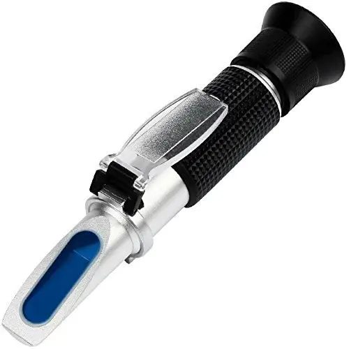 Saltwater Testing 0-10/% with Automatic Temperature Compensation for Aquariums Tanice Salinity Refractometer Dual Scale 0-100 ppt of Salinity and 1.000 to 1.070 Specific Gravity Marine Monitoring