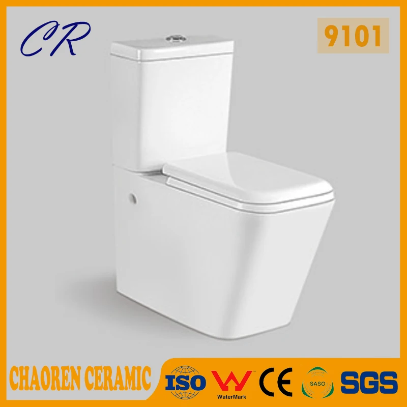 Portable Sanitary Ware Two Piece Bathroom Floor Mounted Arabic Wc