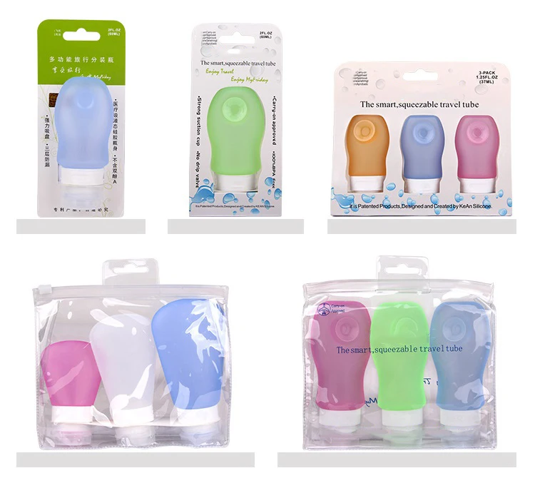 Unbreakable Silicone Travel Bottles Bed Bath And Beyond Amazon Bottle ...