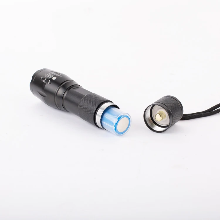 18650 Lithium Battery Tactical Flashlight Led Powerful Long Range Torch