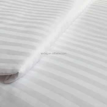 White Striped 50% Cotton 50% Polyester Bed Sheet/bedspread - Buy Bed ...