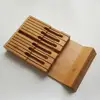 High Quality In Drawer Bamboo Wooden Knife Block Holds 12 Knives Storage Organizer