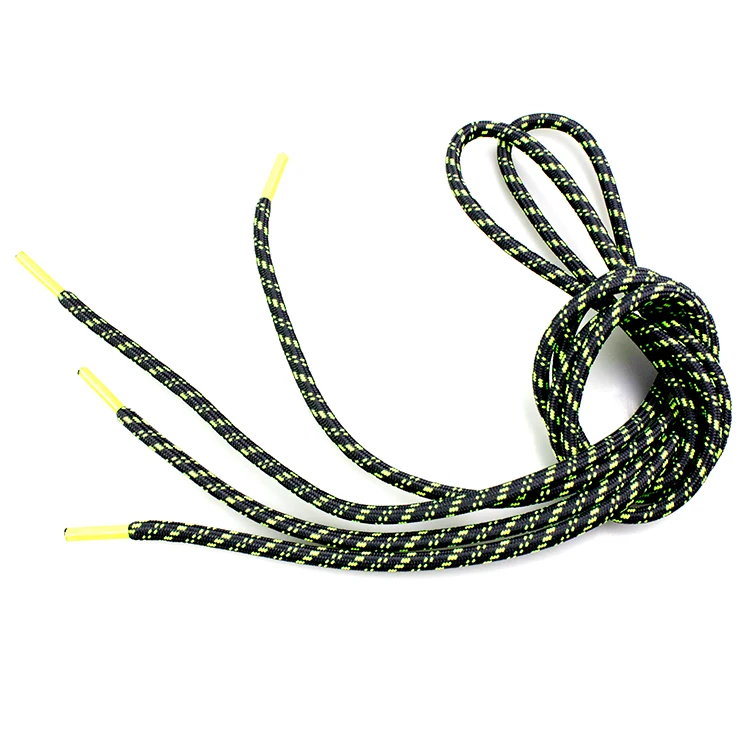 round shoelaces rope different colors sneaker shoe