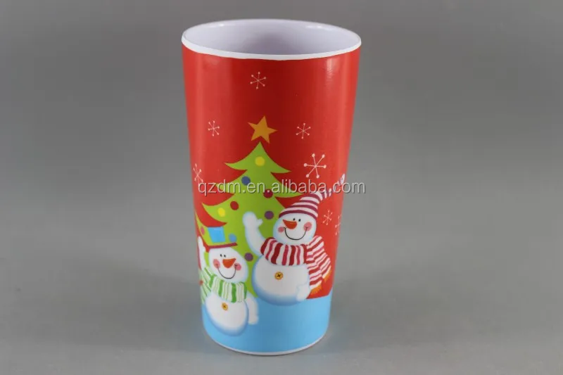 420ML Melamine X'mas Cup Melamine Christmas Cup