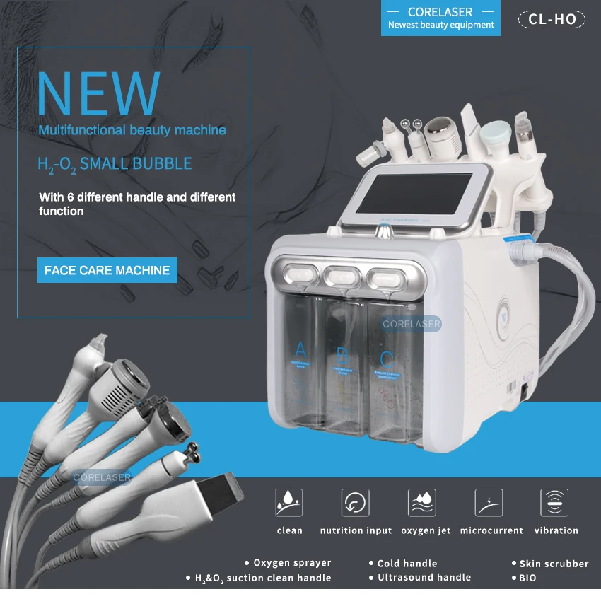 home use spray oxygen and air jet