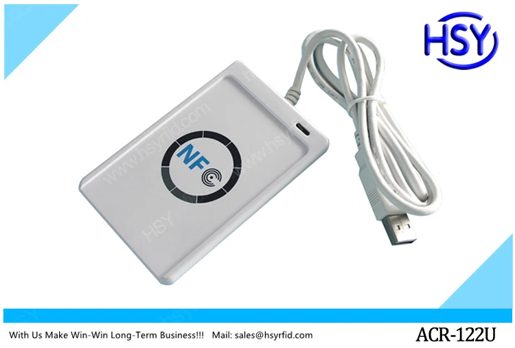 Acr122u 13.56mhz External Usb Nfc Reader For Easy To Use Buy Usb Nfc