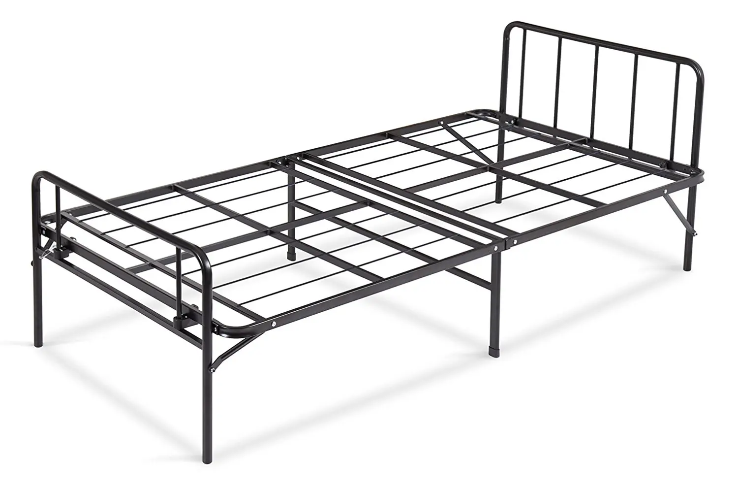 Cheap Twin Double Queen King Size Steel Slat Folding Bed Folding Bed