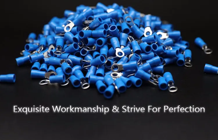 Copper DIN46228 TO-JTK RV pre-insulated products competitive price  CE ROHS SGS insulated ring terminals (12).jpg