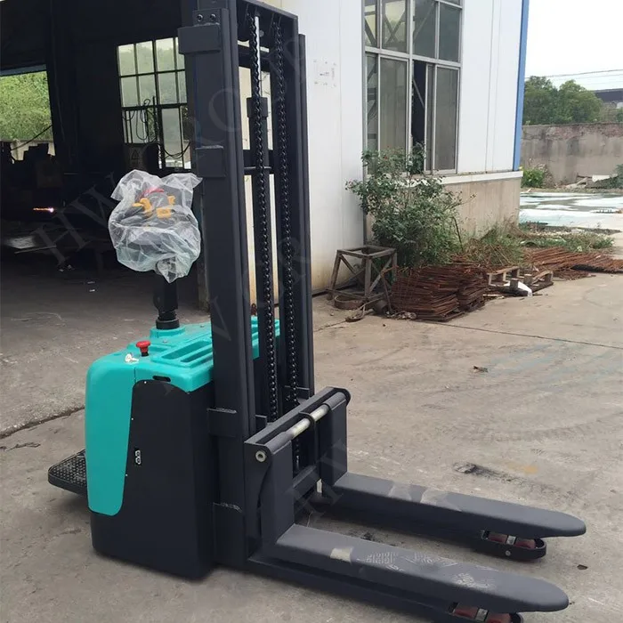 Walkie Electric Forklift Stacker Pallet Jack 4400lbs Order Picker Buy Electric Forklift