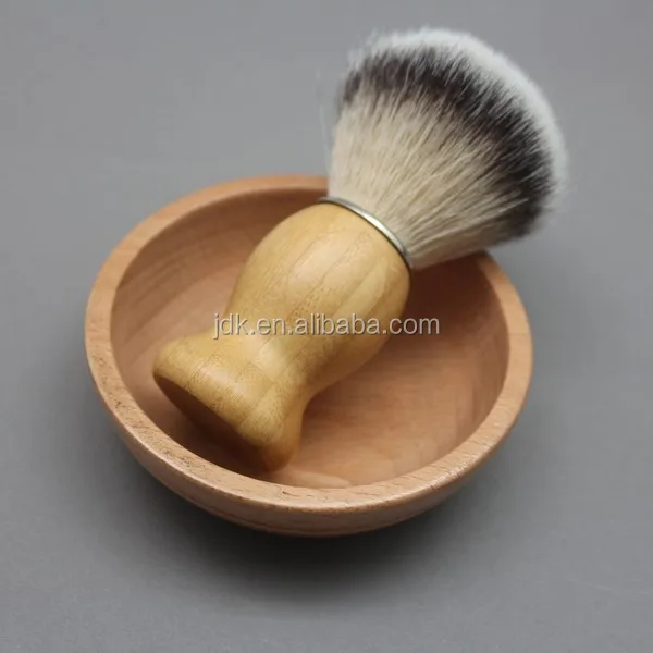 Professional Barber Brush Real Bamboo Handle Shaving Synthetic Brush