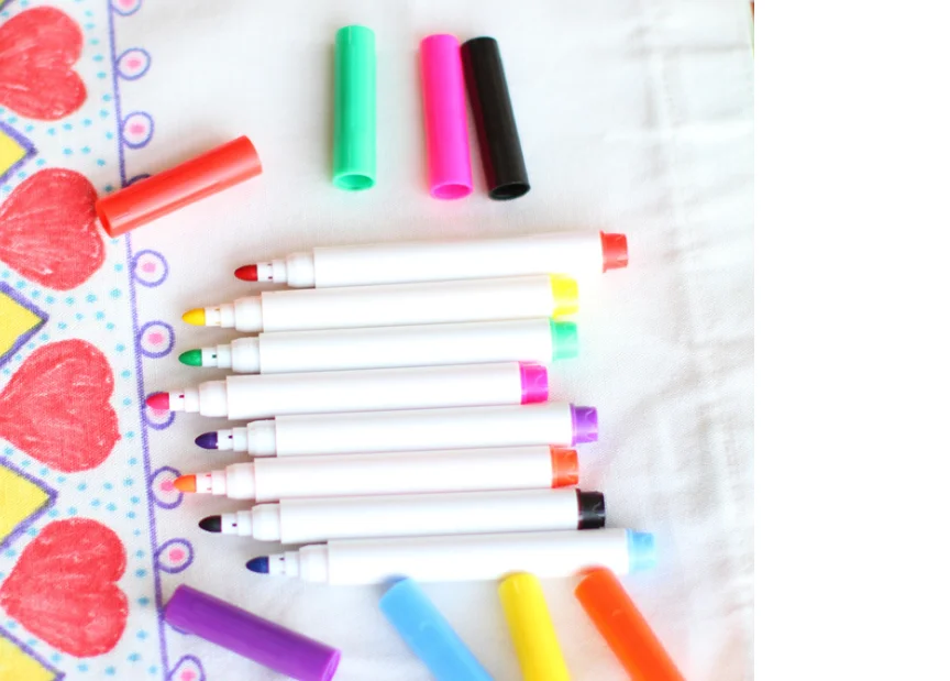 Permanent Fabric Marker Pen Waterproof 12pcs Pack Set Buy The Color