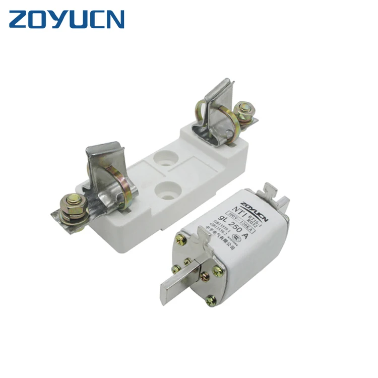Zoyucn NT1 0.8A 20A 30A 1000 V 3A 250 V 130C Sekering Otomotif Termal Dan Pemegang