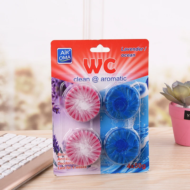 50g Each Toilet Cistern Blue Tablets Blocks Loo Deodorant Cleaner/ Blue