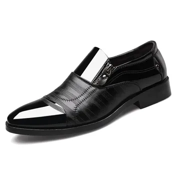 size 14 black dress shoes
