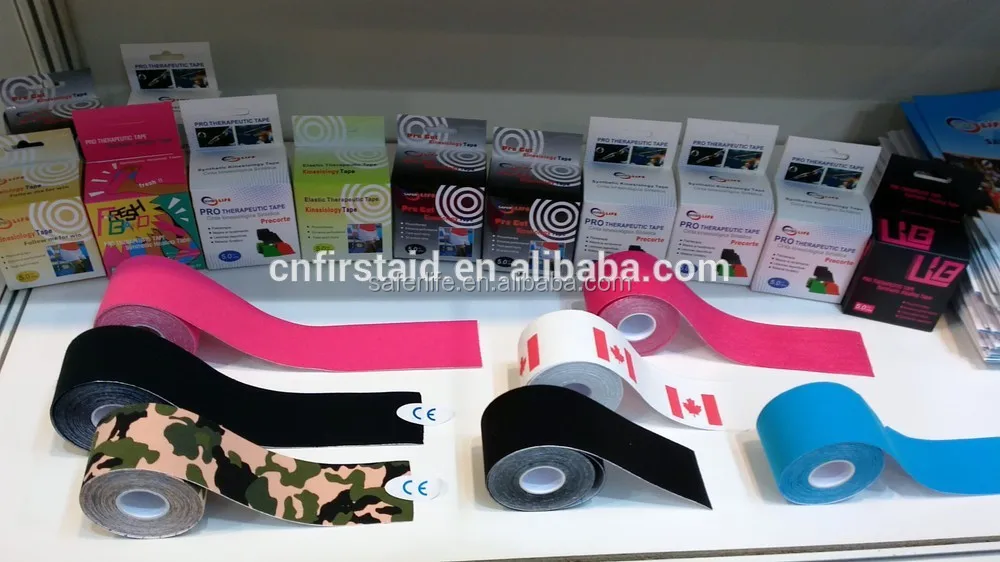 Canada Flag Printing Kinesiology Tape Cotton Kinesiology Tape