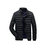 Pinghu TIMES 2019 New Winter Design OEM Custom Wholesale Lightweight Waterproof Polyamide Down Windbreaker Jacket For Men