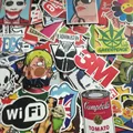 100pcs Hot Fashion Mixed stickers for kids Home decor on laptop sticker decal fridge skateboard cut