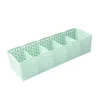 Creative 5 Cells Plastic Organizer Storage Box Tie Bra Socks Drawer Cosmetic Divider sundries rectangle
