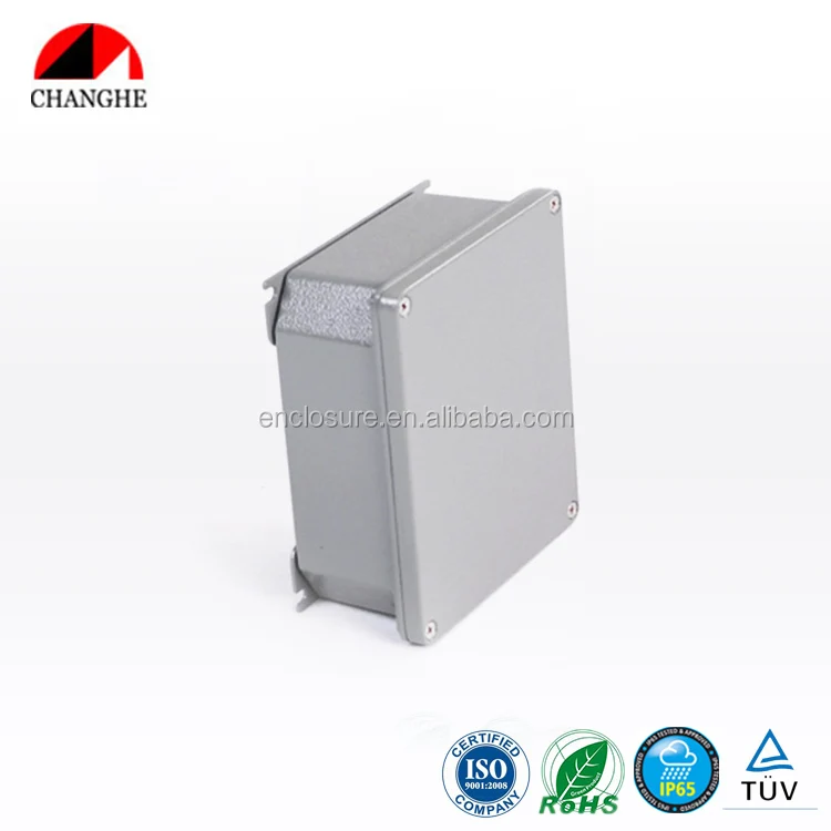 
CHANGHE IP65 Wall Mount Aluminum Waterproof Control Enclosure Distribution Box 165x140x63mm 