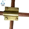 Standard Copper Plated Brass Earth Cable Clamp