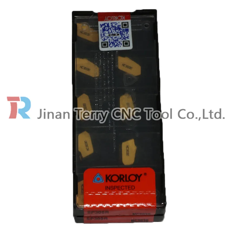ORIGINAL KORLOY SP300 NC3030 CARBIDE INSERTS CNC TOOL