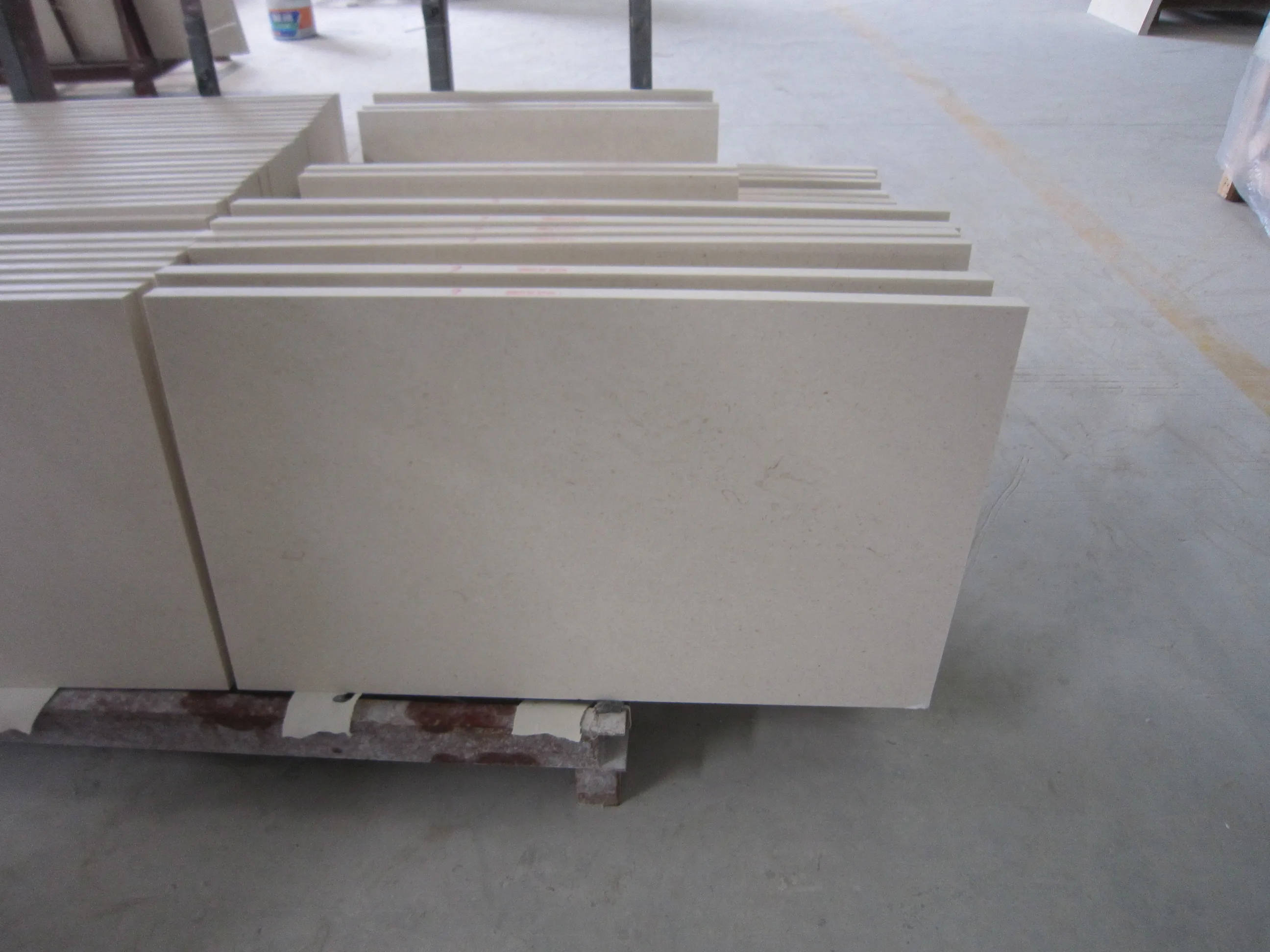 cheap low price beige Crema Bello limestone for exterior wall cladding tiles