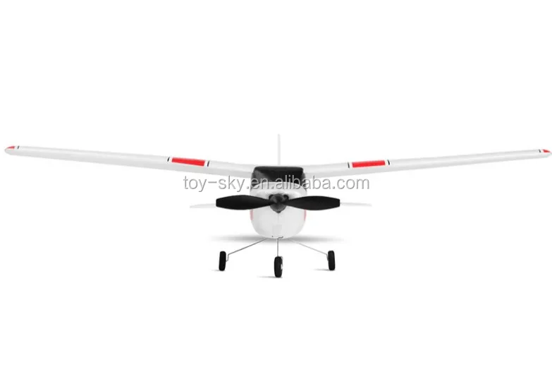 Avião de controle remoto WLtoys F949 branco