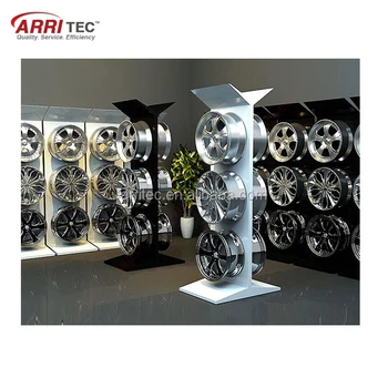 Factory Cheap Double Display Heavy Duty High Quality Auto Accessory Organizer Floor Freestanding Metal Car Wheel Factory Cheap Double Display Heavy Duty High Quality Auto Accessory Organizer Floor Freestanding Metal Car Wheel