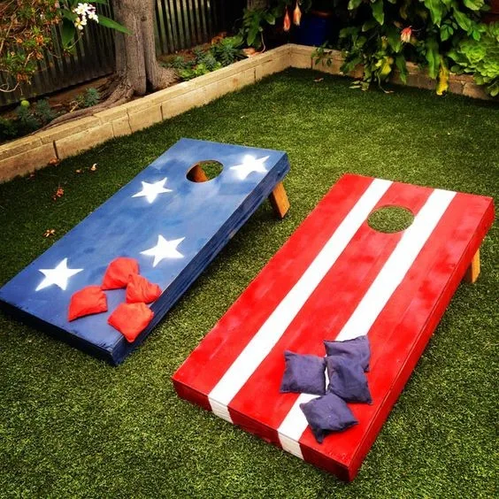 thumbnail image 2 of SEGAWE 3x2' Portable Wooden Cornhole Game Set – 2 Boards, 8 Beanbags, Folding Design 2 of 5