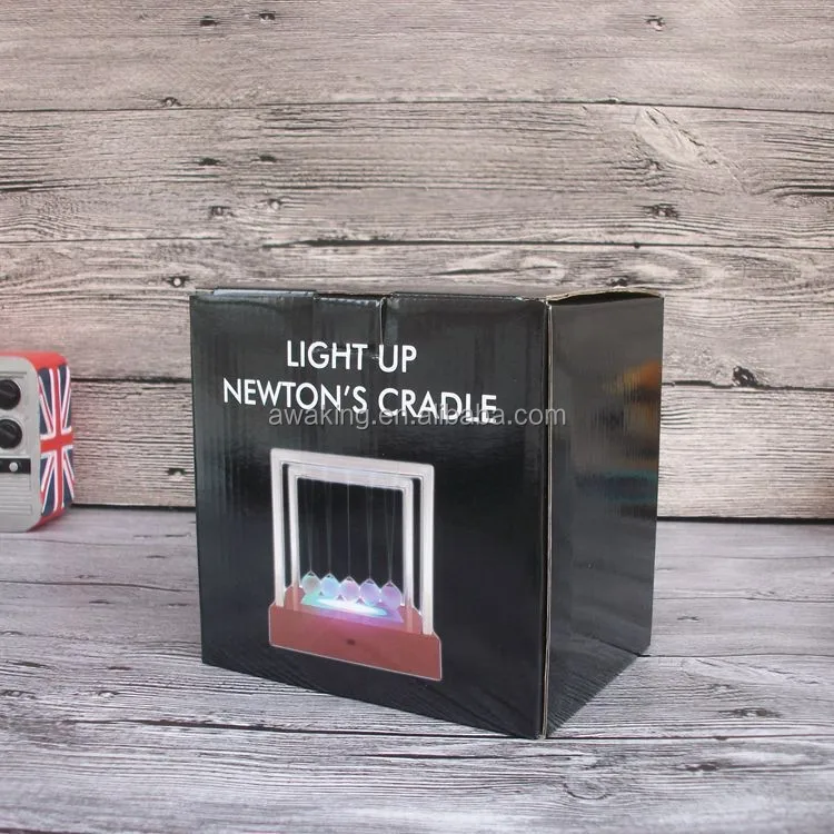 light up newtons cradle